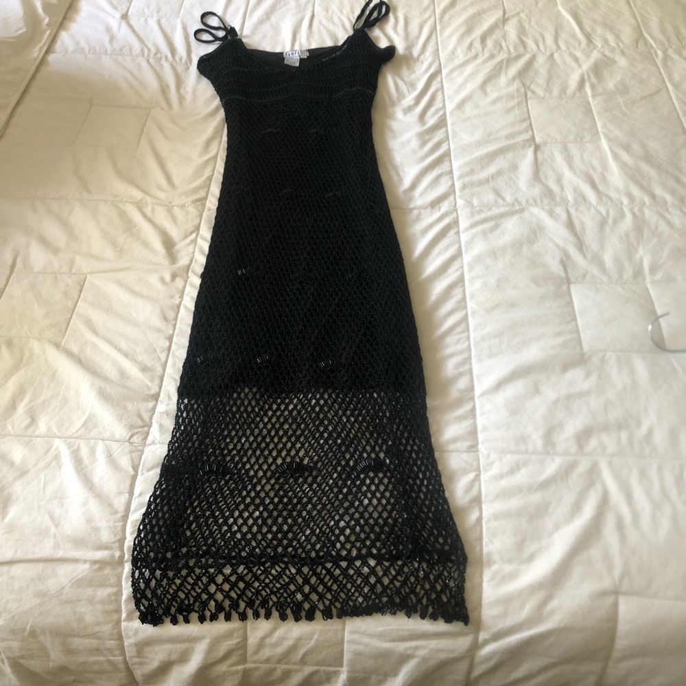 Rampage netted flapper style cocktail dress.